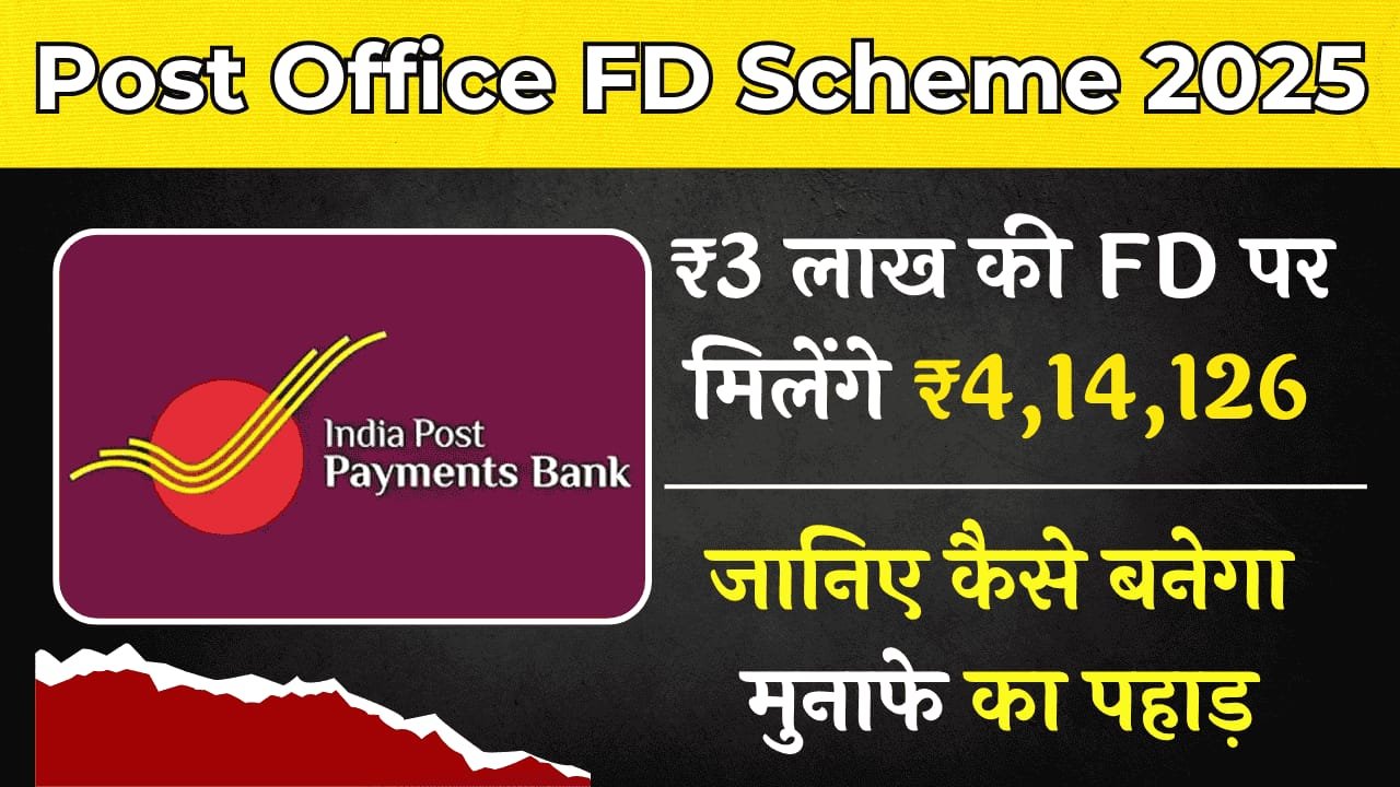 Post Office FD Scheme 2025